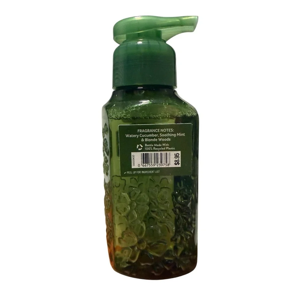 White Barn Bath and Body Works White Cucumber and Mint Foaming Hand Soap New